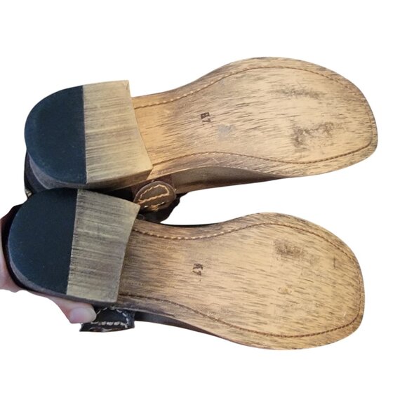 Bed Stu Cobbler Series Opal Brown Leather Harness Boots - Picture 15 of 16